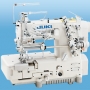 MF 7500E11 Masina de viteza mare, pentru cusatura de acoperire inferioara si superioara (uberdeck) (pentru aplicat dantela elastica si cutit richtuire material in partea dreapta)